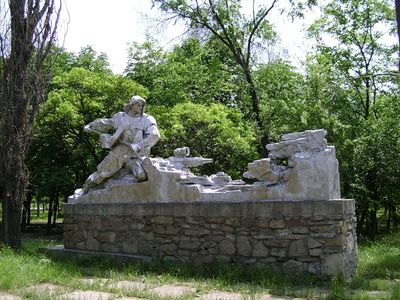 Памятник шахтерам-гидромониторщикам, Луганск