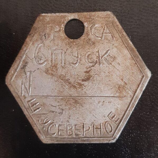 Файл:Жетон шу Северное.JPG