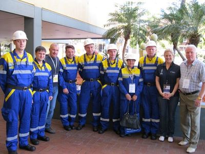 Команда 5 ВГСО на международных соревнованиях в Австралии