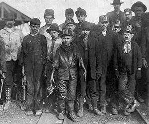 Рабочие шахты Бэсси, округ Джефферсон
