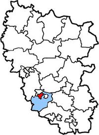 Город стаханов на карте луганской области